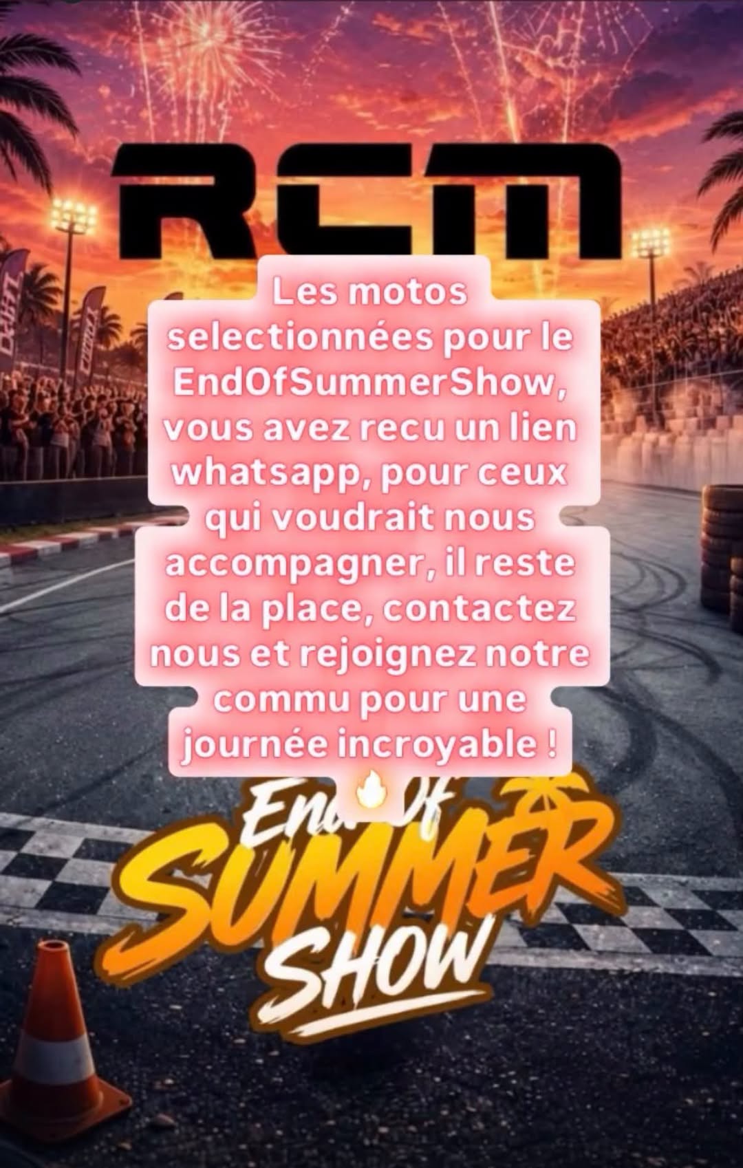 Affiche End Of Summer Show - Stand RCM 49