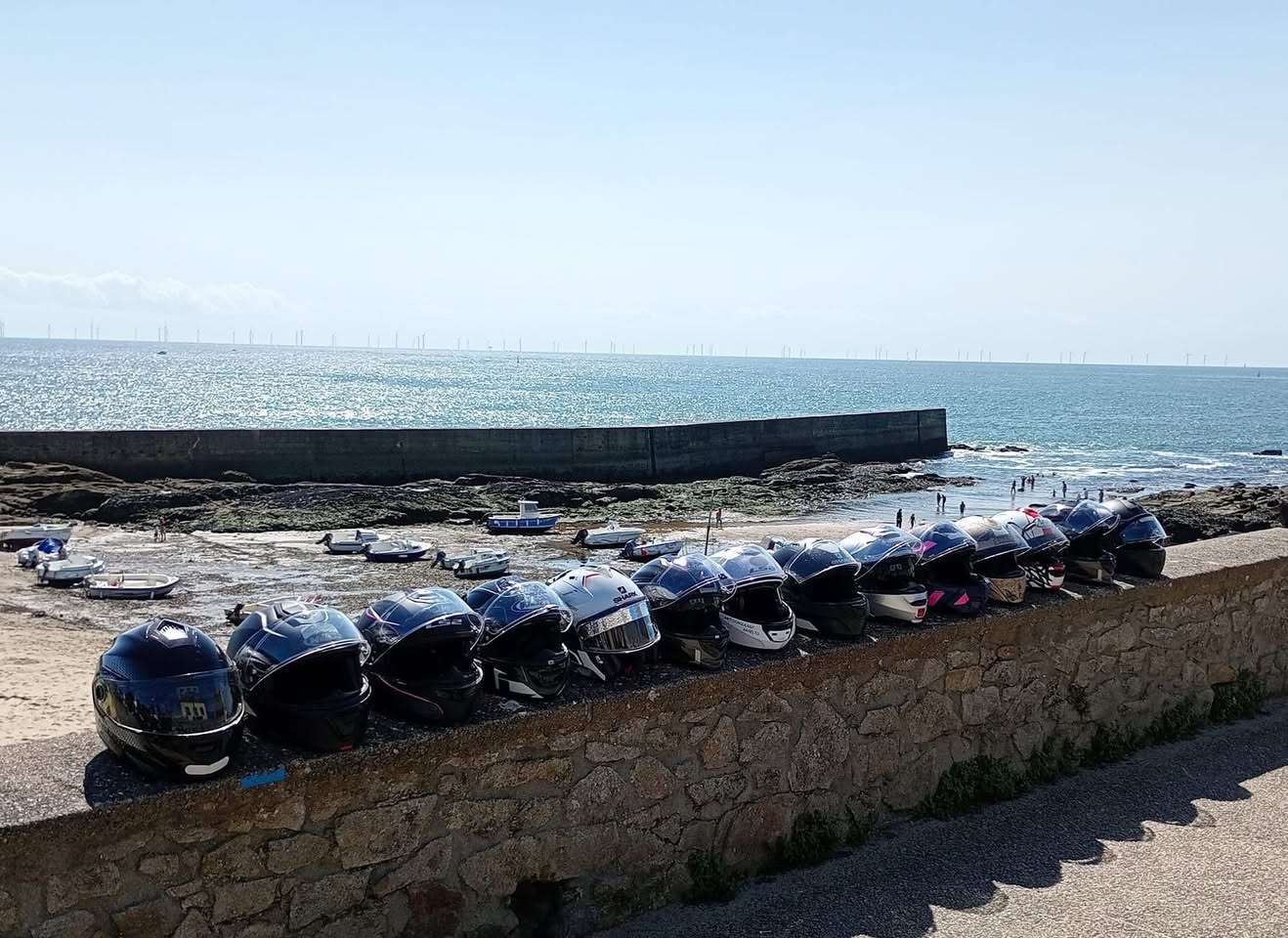 Affiche Balade moto au Pouliguen Batz sur Mer le Croisic