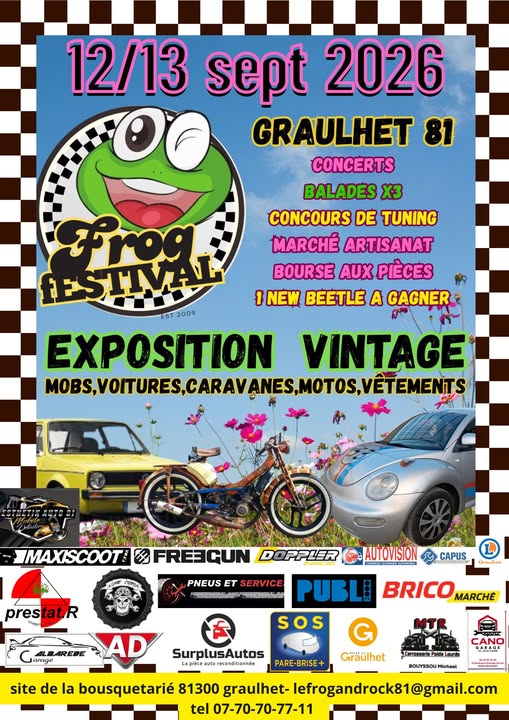 Affiche Frog Festival 2026
