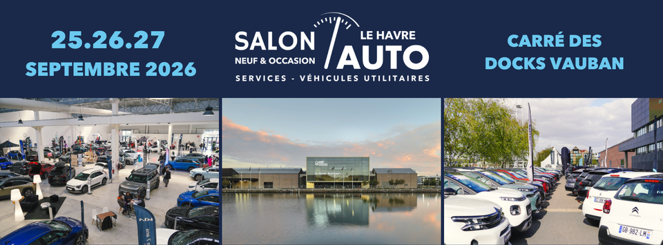 Affiche SALON AUTO DU HAVRE - NEUF ET OCCASION
