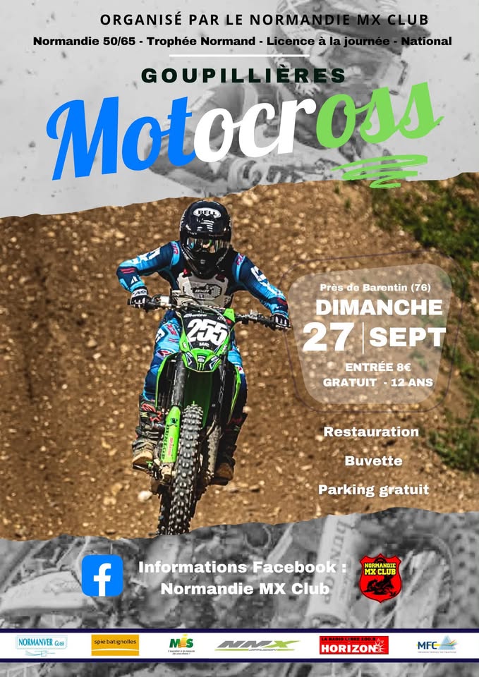Affiche Motocross de Goupillières