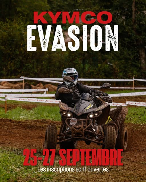 Affiche Kymco Evasion 2026
