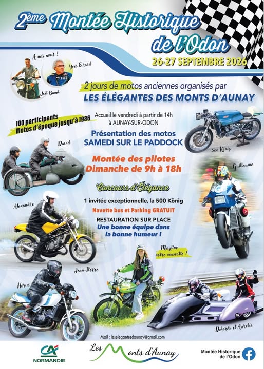 Affiche 2ème Montée Historique de l’Odon