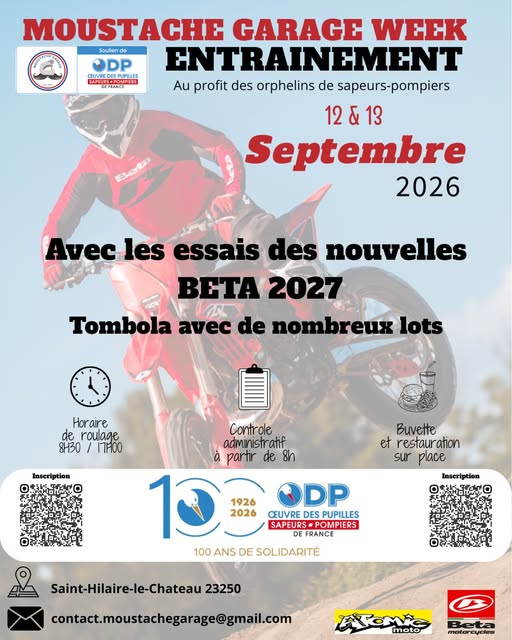 Affiche Moustache Garage Week