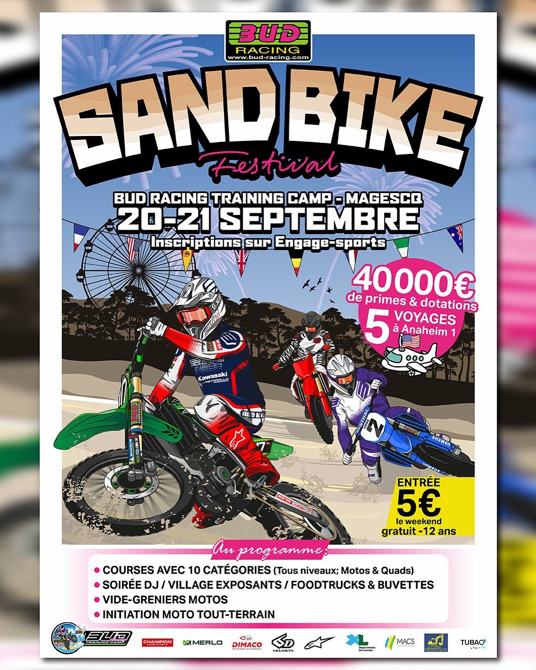 Affiche Sand Bike Festival 2026
