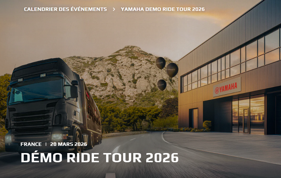 Affiche Le Démo Ride Tour fait escale chez Perrault Motos à Beaucouzé
