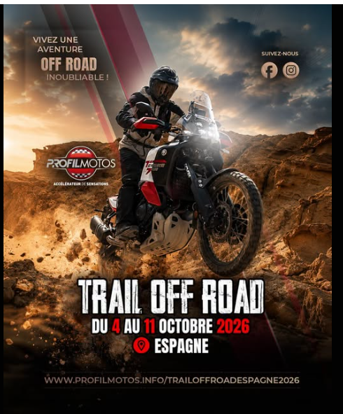 Affiche Partez pour OFF ROAD ESPAGNE 2026 – RIO ZÁNCARA