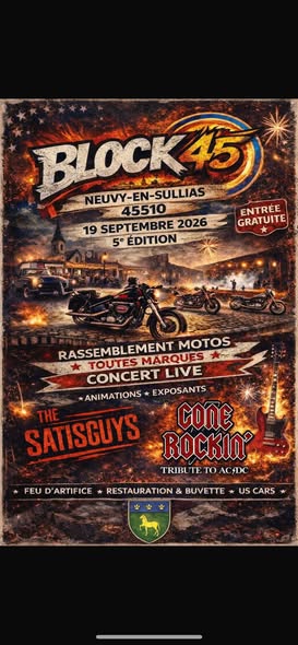 Affiche Neuvy Bikers 45