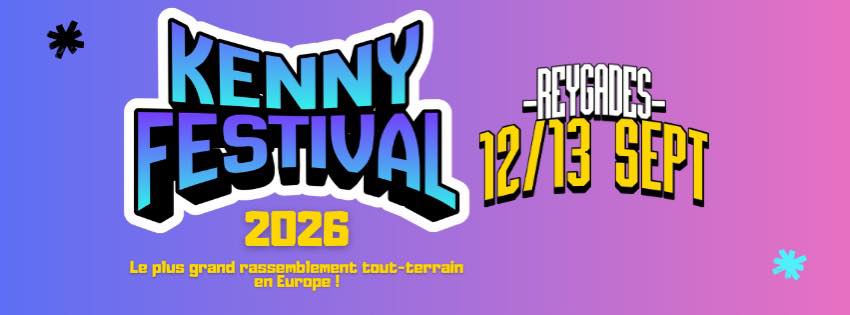 Affiche 21ème édition du Kenny Festival : les inscriptions sont ouvertes