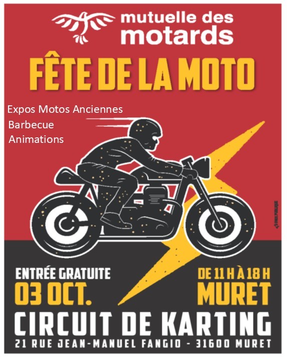 Affiche Fête de la Moto 2026