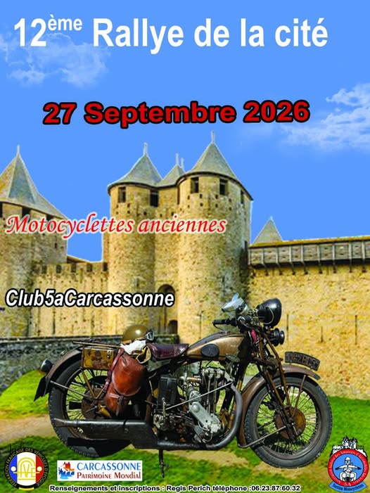 Affiche 12ème rallye de la Cité