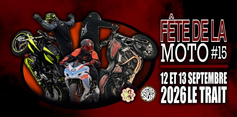 Affiche Fête de la moto #15